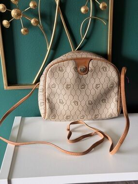Christian Dior Vintage Honeycomb Shoulder Bag